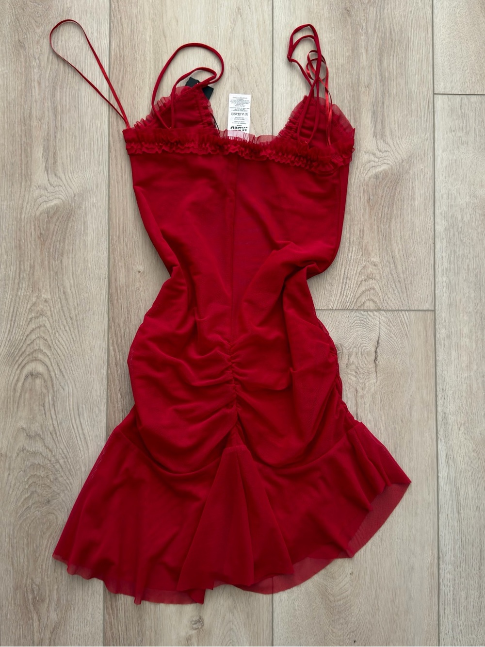 Jaded London Red Cutout Mini Dress - Picture 5 of 5